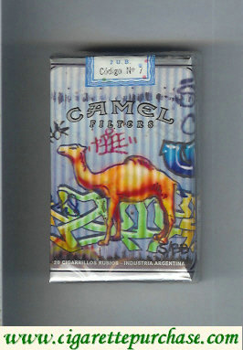 Camel Night Collectors Hip Hop Filters cigarettes soft box